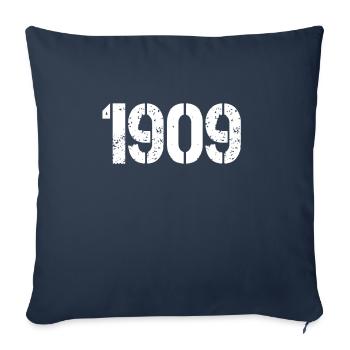 Dortmund - Sofa pillowcase 17,3'' x 17,3'' (45 x 45 cm) - navy - Front