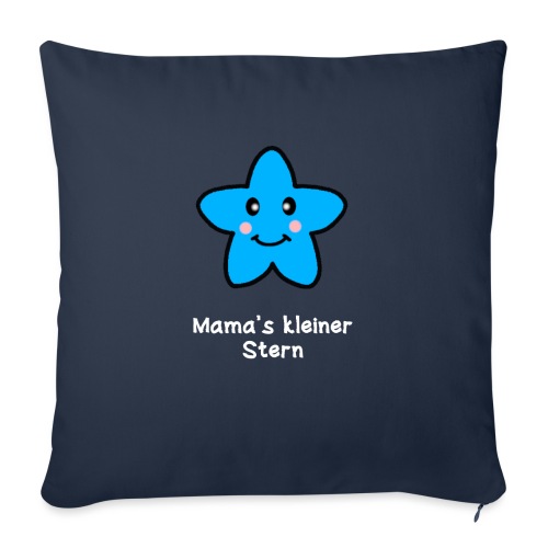 Mom's little star - Sofa pillowcase 17,3'' x 17,3'' (45 x 45 cm)
