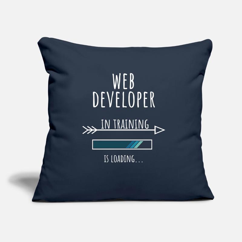 Web Developer in Ausbildung Beruf Geschenk Sofakissenbezug 45 x 45 cm