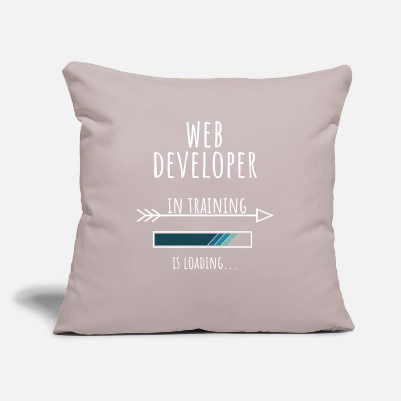 Web Developer in Training Profession Gift Sofa pillowcase 17,3'' x 17,3'' (45 x 45 cm)