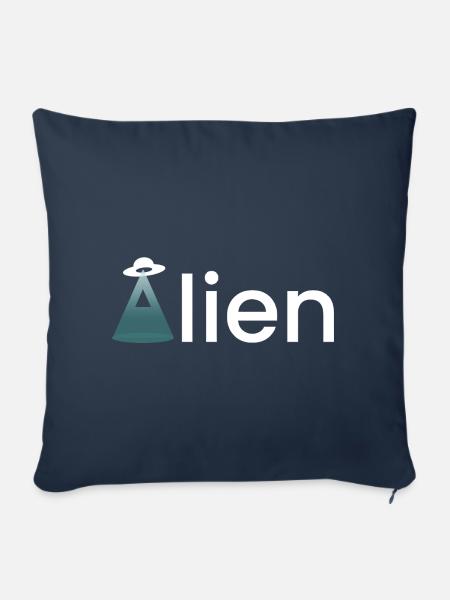 Alien - Sofakissenbezug 45 x 45 cm - Navy