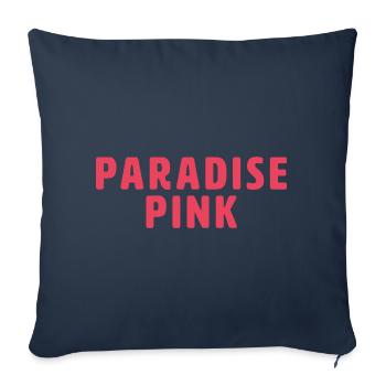 Paradise Pink - Sofakissenbezug 45 x 45 cm - Navy - Vorne