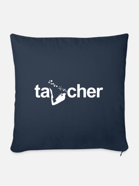 Taucher - Sofakissenbezug 45 x 45 cm - Navy