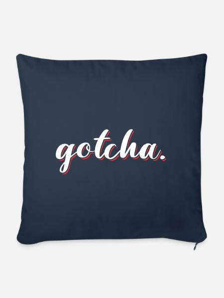 Gotcha Adoption Day - Sofakissenbezug 45 x 45 cm - Navy