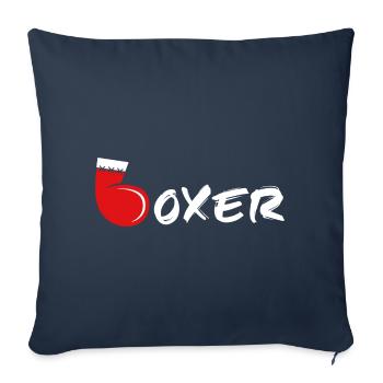 Boxer - Sofakissenbezug 45 x 45 cm - Navy - Vorne