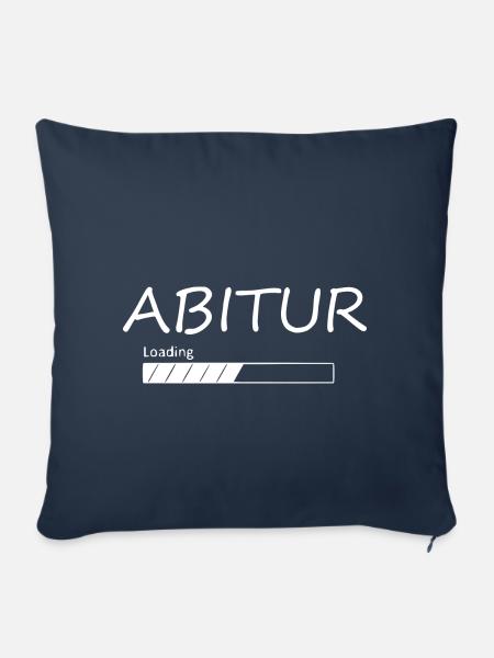 Abi loading - Sofakissenbezug 45 x 45 cm - Navy