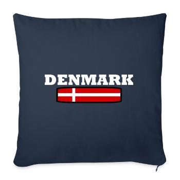 Dänemark - Sofakissenbezug 45 x 45 cm - Navy - Vorne