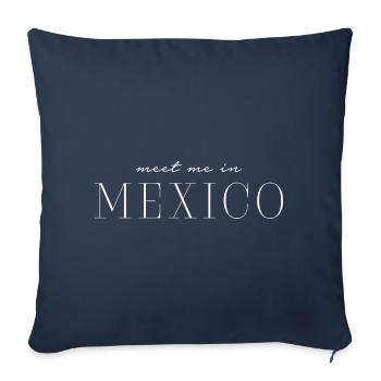 Ich liebe Mexico - Sofakissenbezug 45 x 45 cm - Navy - Vorne