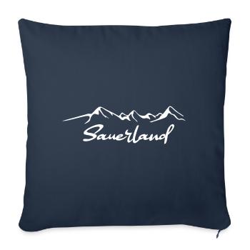Sauerland Skyline - Sofakissenbezug 45 x 45 cm - Navy - Vorne