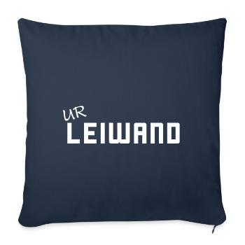 Ur Leiwand - saying - Austria - Bavaria - Sofa pillowcase 17,3'' x 17,3'' (45 x 45 cm) - navy - Front