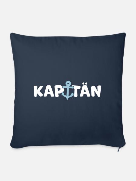 Kapitän - Sofakissenbezug 45 x 45 cm - Navy