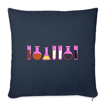 Tube à essai Gay Bear Gay Bear Pride - Housse de coussin décorative 45 x 45 cm - bleu marine - Devant