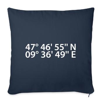 Ravensburg coordinates - Sofa pillowcase 17,3'' x 17,3'' (45 x 45 cm) - navy - Front