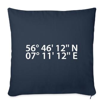 Coordonnées de Sankt Augustin - Housse de coussin décorative 45 x 45 cm - bleu marine - Devant