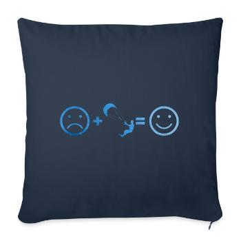 Kitesurf Hommes Kitesurf Kitesurf Kitesurf Kitesurf Kitesurf Kitesurf Kitesurf Kitesurf Kitesurf - Housse de coussin décorative 45 x 45 cm - bleu marine - Devant