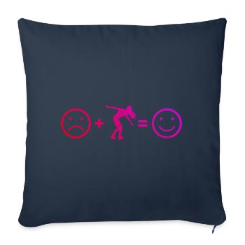 Roller Skating Roller Skating Women Roller Skates - Sofa pillowcase 17,3'' x 17,3'' (45 x 45 cm) - navy - Front