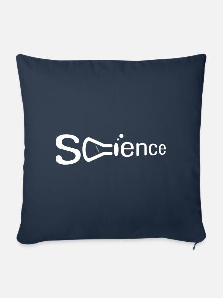 Science - Sofakissenbezug 45 x 45 cm - Navy