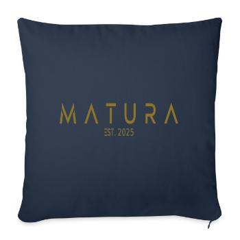 Matura est. 2025 - Sofakissenbezug 45 x 45 cm - Navy - Vorne