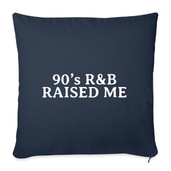 Cadeau rétro des années 90 des années 90 - Housse de coussin décorative 45 x 45 cm - bleu marine - Devant