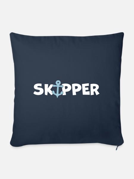 Skipper - Sofakissenbezug 45 x 45 cm - Navy