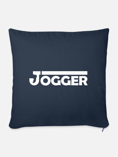 Jogger - Sofakissenbezug 45 x 45 cm - Navy