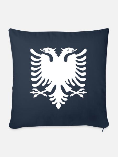albania - Sofakissenbezug 45 x 45 cm - Navy