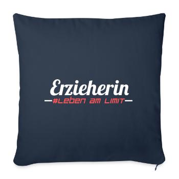 Erzieherin Beruf - Sofakissenbezug 45 x 45 cm - Navy - Vorne