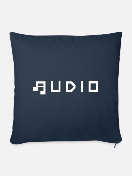 Audio - Sofakissenbezug 45 x 45 cm - Navy