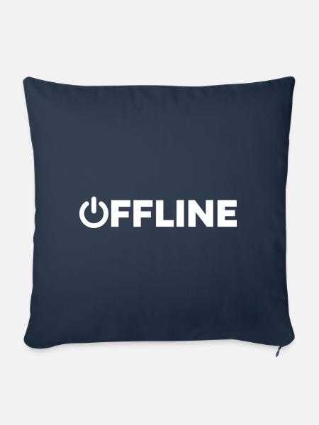 Offline - Sofakissenbezug 45 x 45 cm - Navy