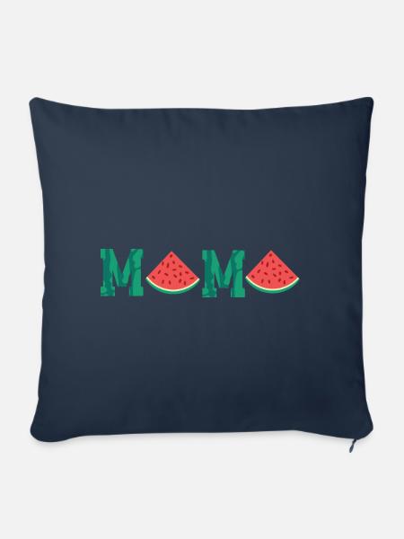 Watermelon Mama - Sofakissenbezug 45 x 45 cm - Navy