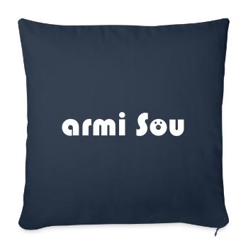 armi Sou - Sofakissenbezug 45 x 45 cm - Navy - Vorne