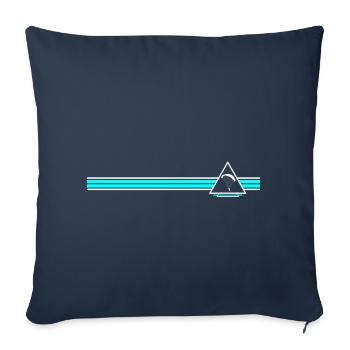 paragliding - Sofa pillowcase 17,3'' x 17,3'' (45 x 45 cm) - navy - Front