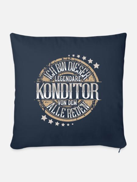 Konditor - Sofakissenbezug 45 x 45 cm - Navy