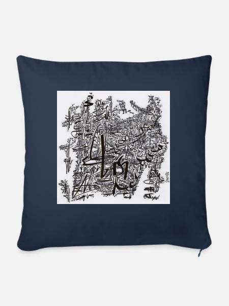 240126 - Sofakissenbezug 45 x 45 cm - Navy