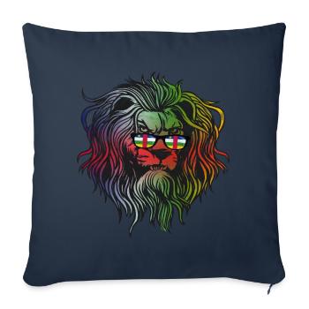 Zentralafrikanische Republik - Sofakissenbezug 45 x 45 cm - Navy - Vorne