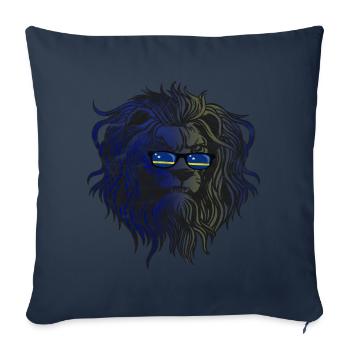 Curaçao - Housse de coussin décorative 45 x 45 cm - bleu marine - Devant