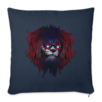 Laos - Sofa pillowcase 17,3'' x 17,3'' (45 x 45 cm) - navy - Front