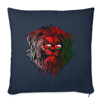 Oman - Sofa pillowcase 17,3'' x 17,3'' (45 x 45 cm) - navy - Front