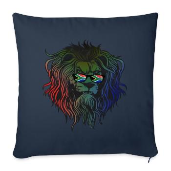 South Africa - Sofa pillowcase 17,3'' x 17,3'' (45 x 45 cm) - navy - Front