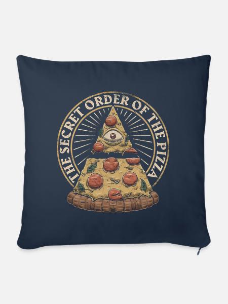 23F 0282 bk - Sofakissenbezug 45 x 45 cm - Navy