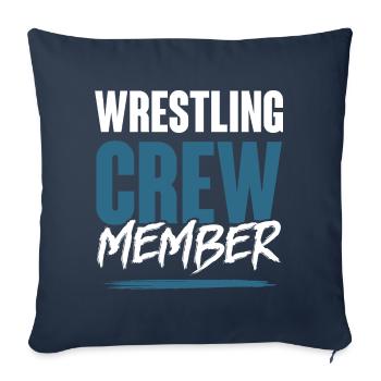 Wrestling Crew - Sofakissenbezug 45 x 45 cm - Navy - Vorne