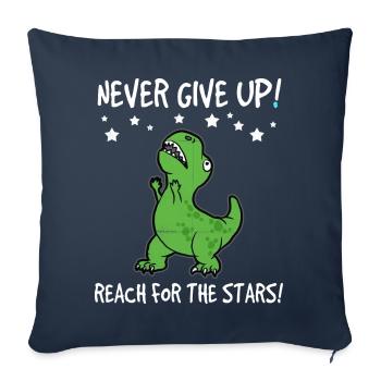 Trex - Housse de coussin décorative 45 x 45 cm - bleu marine - Devant