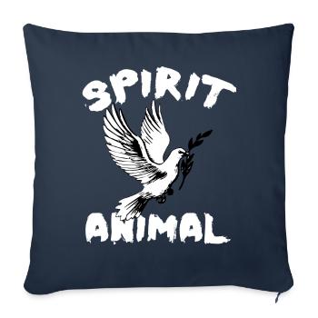 DOVE - Sofakissenbezug 45 x 45 cm - Navy - Vorne