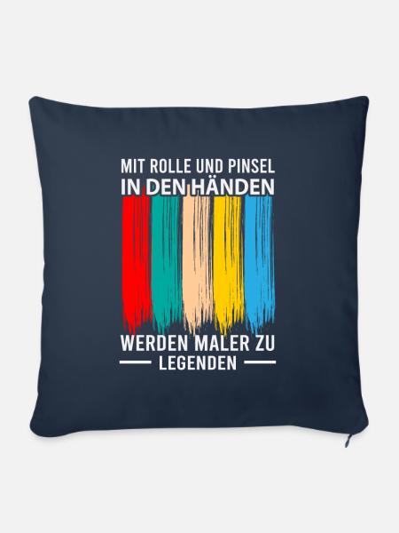 Maler Malermeister - Sofakissenbezug 45 x 45 cm - Navy