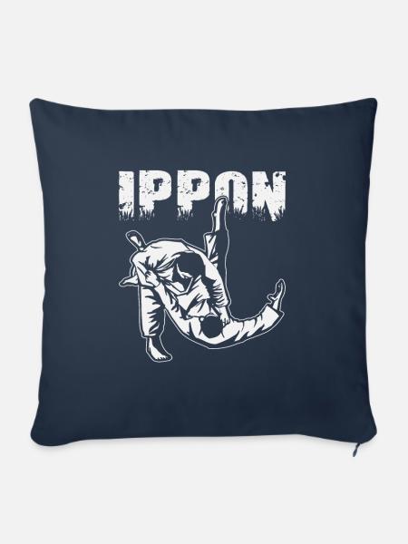 Judoka Judo - Sofakissenbezug 45 x 45 cm - Navy