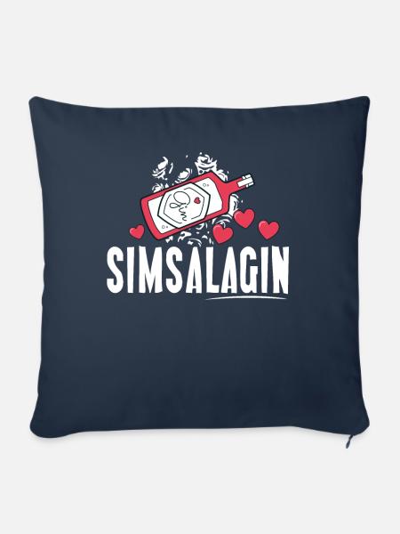 Gin - Sofakissenbezug 45 x 45 cm - Navy