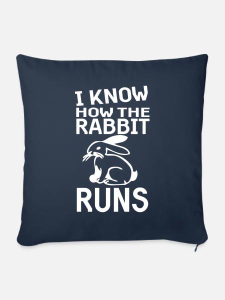 Denglisch Sprüche Sprichwort Geschenk - Sofakissenbezug 45 x 45 cm - Navy