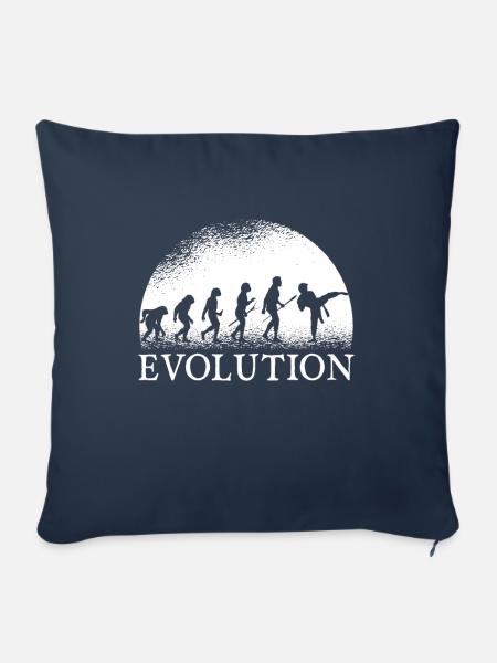 Karate Evolution - Sofakissenbezug 45 x 45 cm - Navy