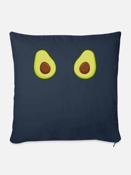 Avocado - Sofakissenbezug 45 x 45 cm - Navy