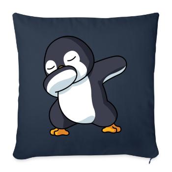 Dabbing Pinguin Pinguin Dab Pinguin Kostüm Jungen - Sofakissenbezug 45 x 45 cm - Navy - Vorne